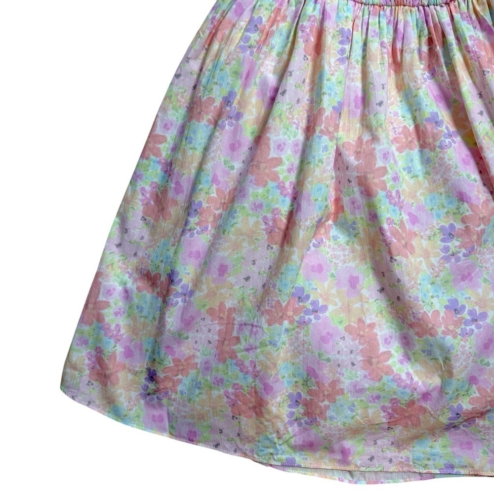 For Love & Lemons Floral Babydoll Kennedy Mini Dress Womens M - Picture 4 of 11